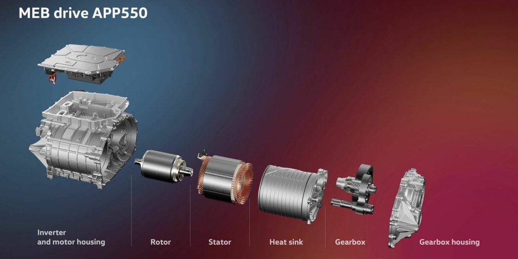 Volkswagen Unveils New Generation Drive Units for Modular Electric Building Kit MEB