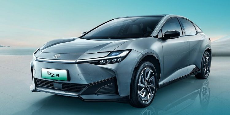 Toyota BZ3 750x375 - Toyota Officially Launches All-Electric Sedan bZ3 in China with Range up to 616 km