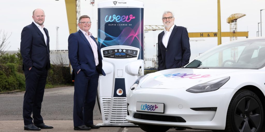 Weev Receives £50 Million Funding for EVs Charging Infrastructure in Northern Ireland