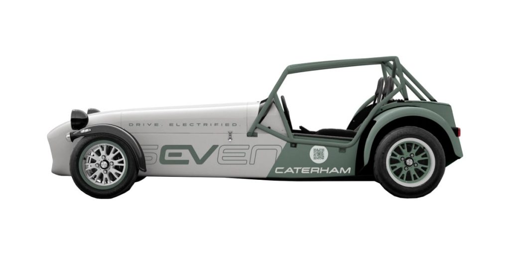 Caterham Showcases Future Electric Seven with Promising Performance Data
