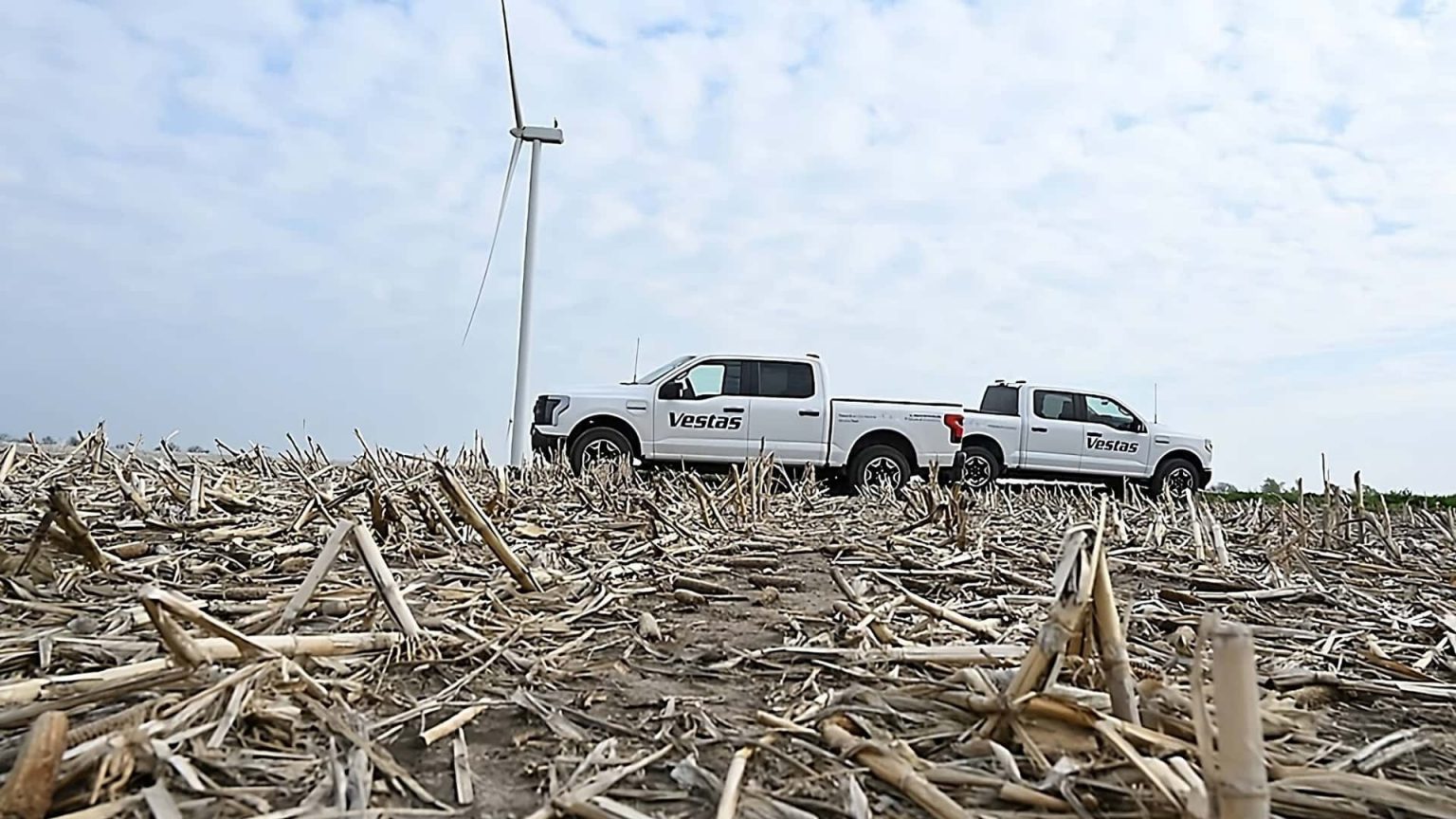 Vestas Partners with Ford F-150 Lightning for Carbon-Neutral Transition in Wind Turbine Operations