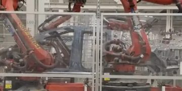 Exclusive Leaked Footage and Photos Reveal Cybertruck Production Line