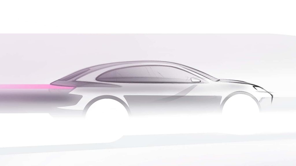 Porsche Macan EV Teased in All-Electric Frauscher Boat Sketch