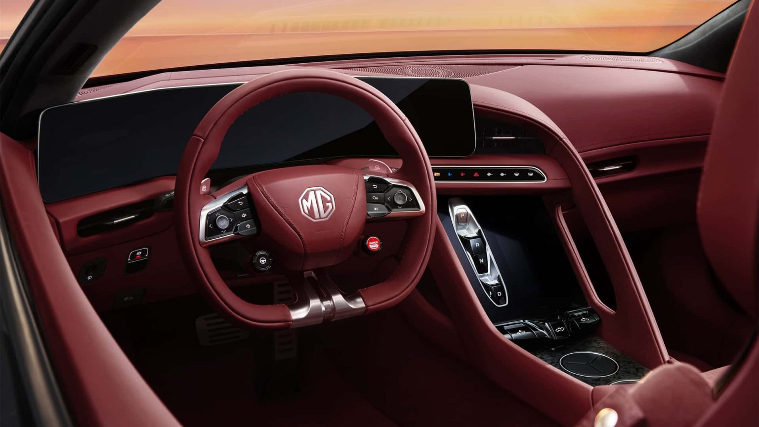 MG Reveals Interior of the 2024 Cyberster Electric Roadster Ahead of World Premiere
