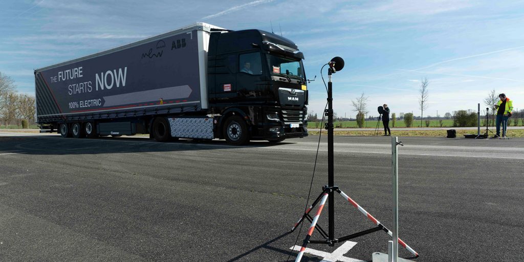 MAN Truck & Fraunhofer Institute Jointly Launch Groundbreaking Noise Study for Electric Trucks