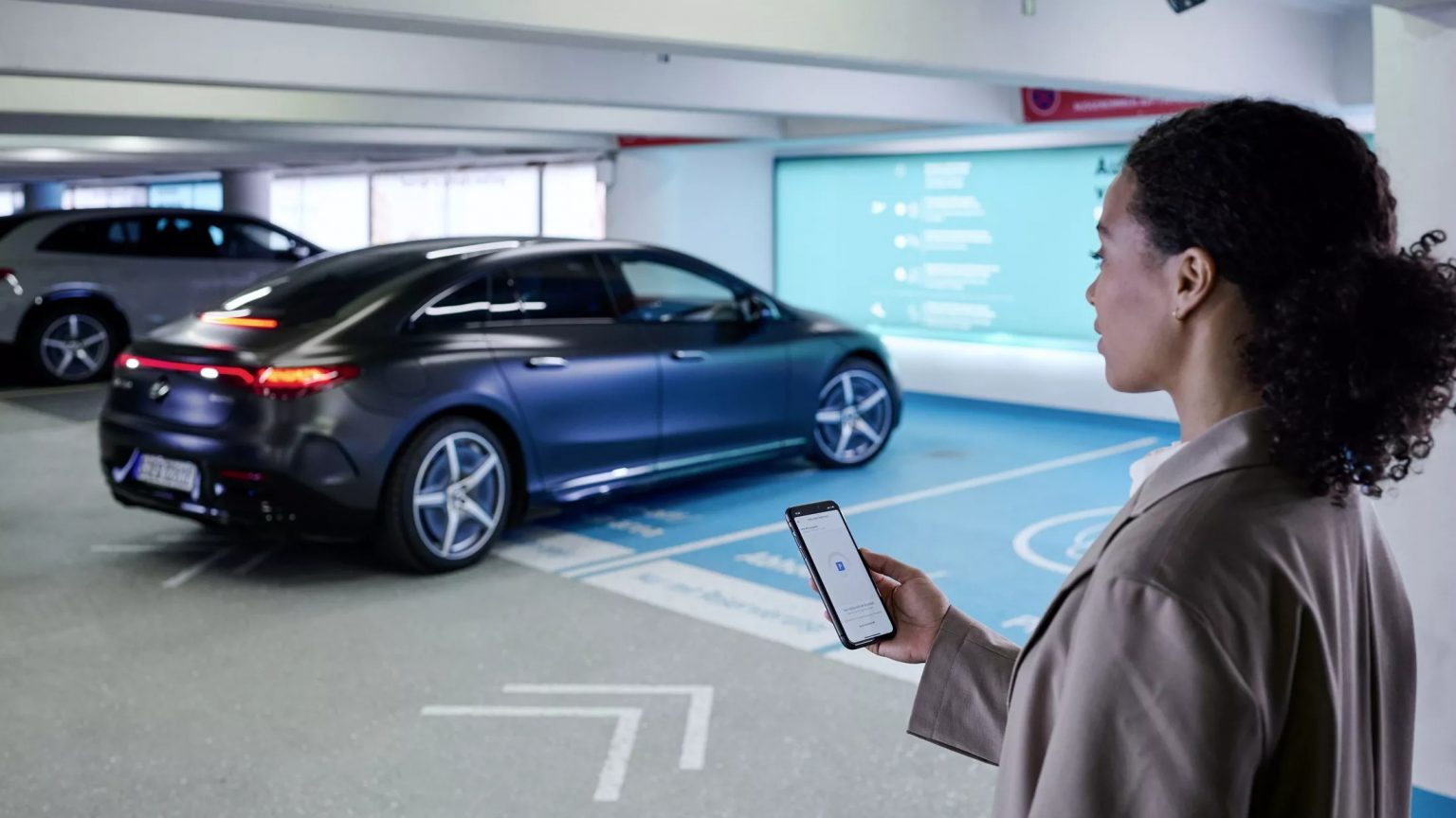 Mercedes Unveils Game-Changing Self-Parking Tech for All-Electric EQE
