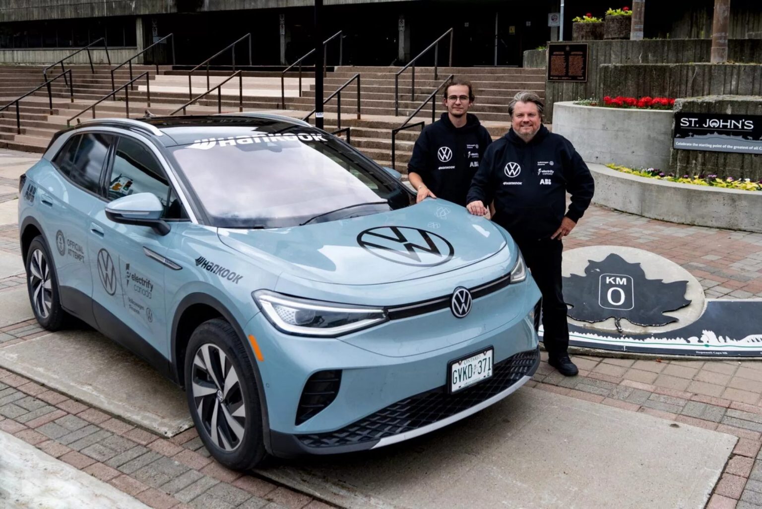 Volkswagen ID.4 Sets World Record: Crosses Canada in 18 Recharges