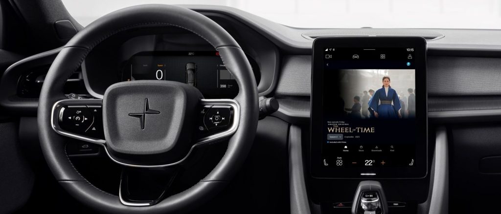 Prime Video Now Accessible in Polestar 2 for Entertainment