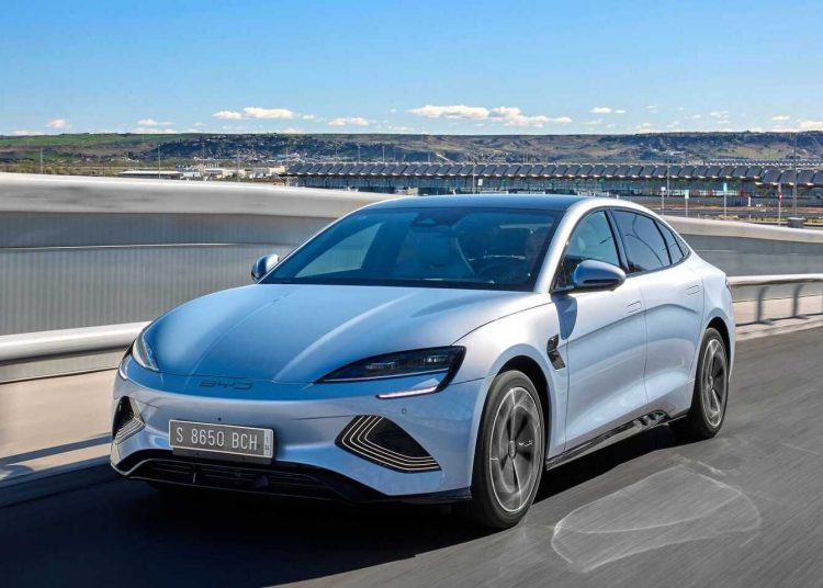 BYD presents three all-electric passenger cars at Paris Motor Show - EVMagz