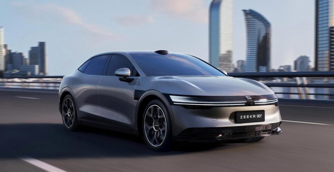 Zeekr Unveils Zeekr 007 Electric Sedan: Boasting 870-Kilometer Range ...