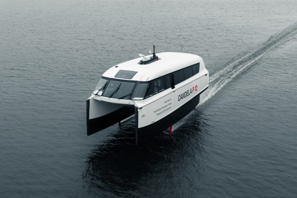 Candela P-12 Electric Hydrofoil Ferry to Launch in New Zealand