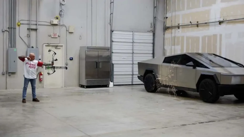 Tesla Cybertruck Prototype Passes Bulletproof Test, Shows Impressive Resilience