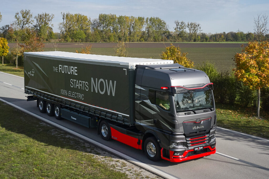MAN Truck & Bus Commences Orders for eTGX and eTGS Electric Trucks for Long-Distance and Distribution Transport