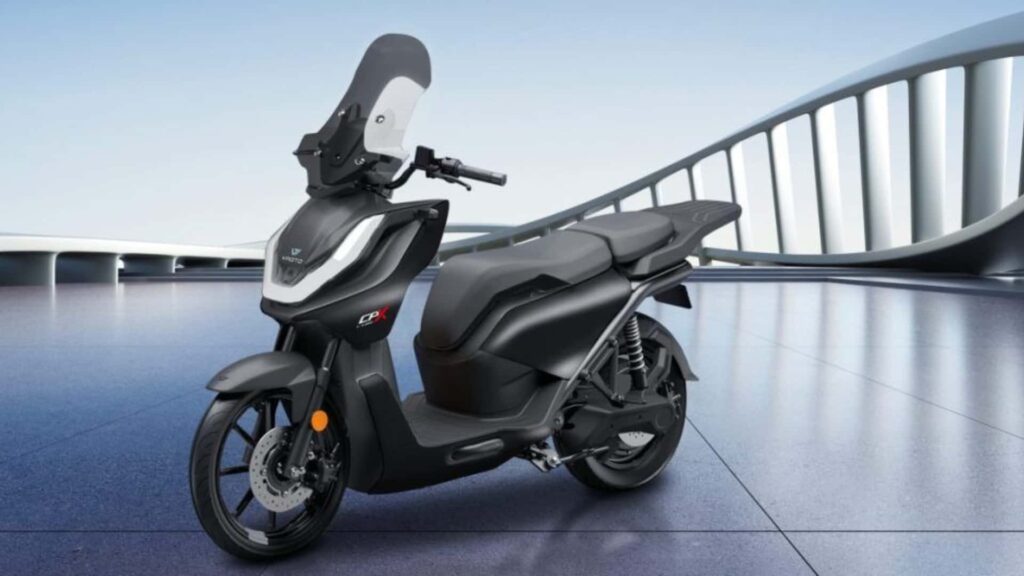 VMoto Unveils CPx Explorer Electric Adventure Scooter at EICMA 2023