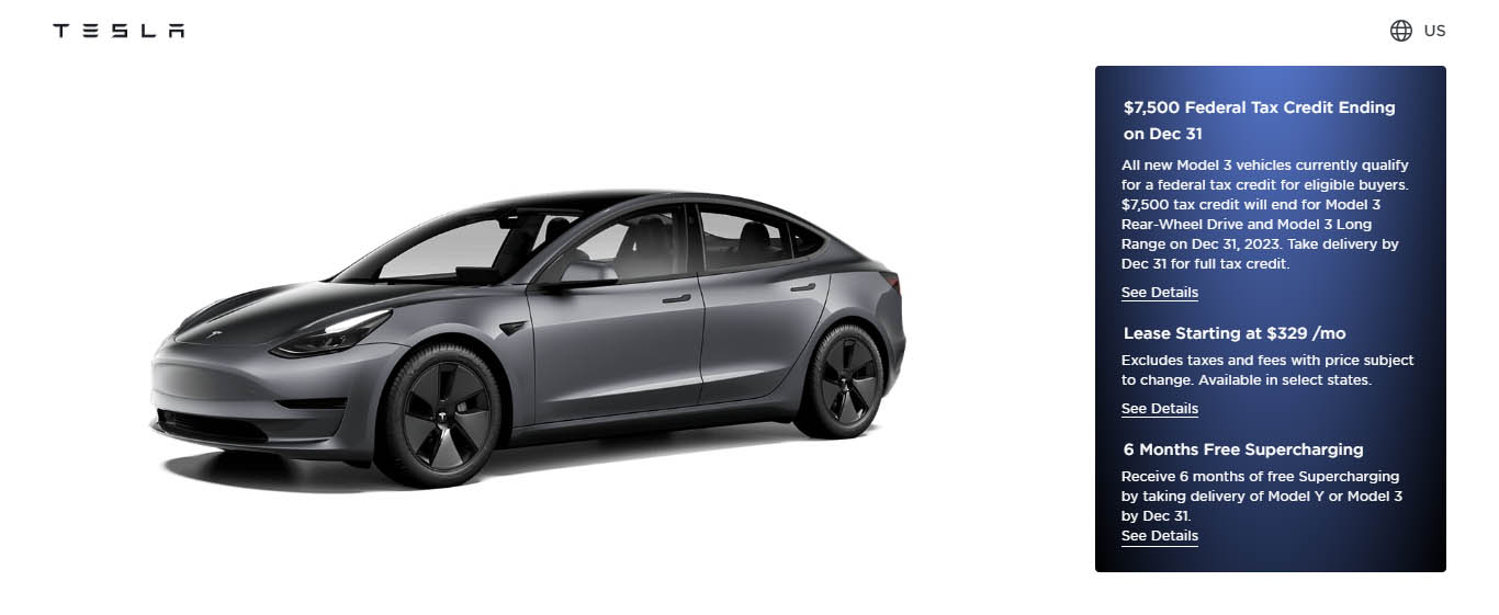 Tesla Model 3 Tax - Tesla Faces Impending Federal Tax Credit Cutoff for CATL-Powered Model 3 Trims in 2024