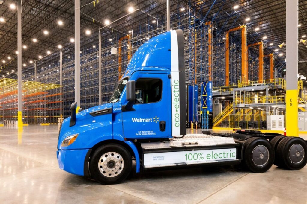 Walmart Canada Introduces Electric Semi-Trucks in British Columbia