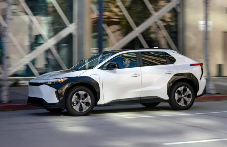 Toyota Unveils 2024 BZ4X Model With Dual-Voltage Charging Capability ...