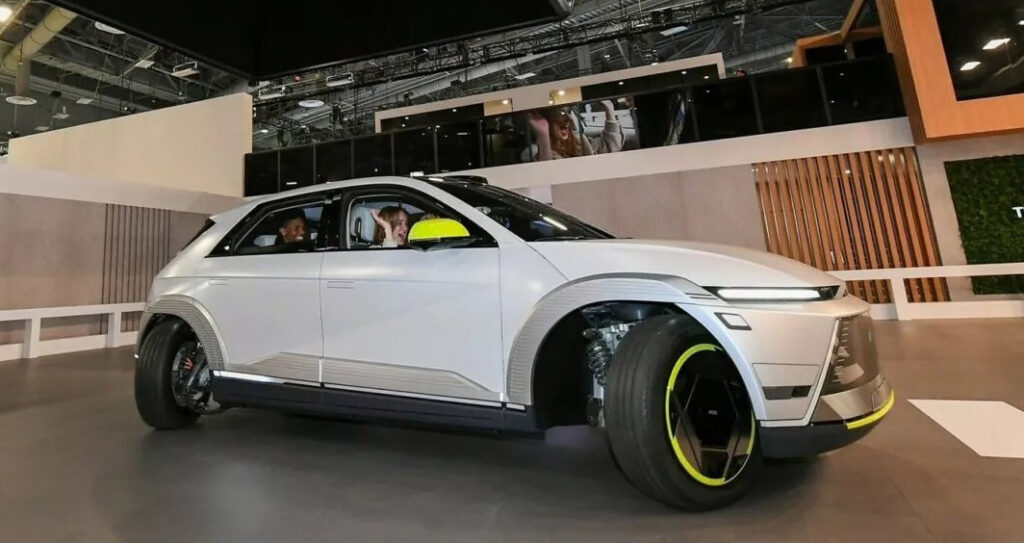 Hyundai’s Latest Ioniq 5 Concept Takes Maneuverability to the Next Level with 360-Degree Spins and Beyond