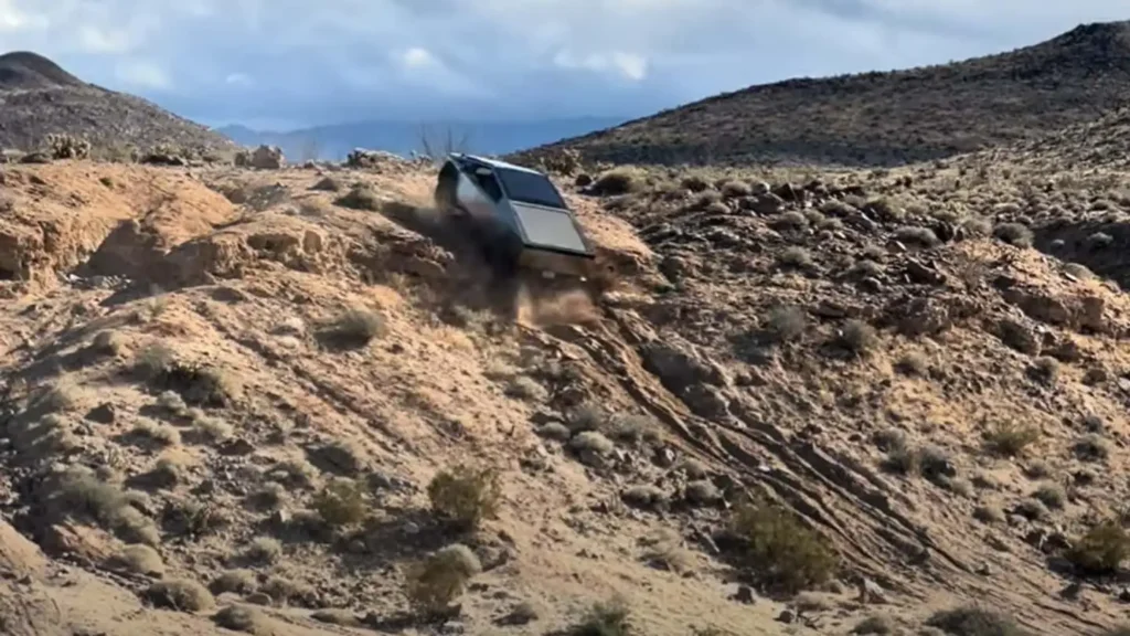 Tesla Cybertruck Demonstrates Off-Road Prowess in Steep Hill Climb in Latest Video