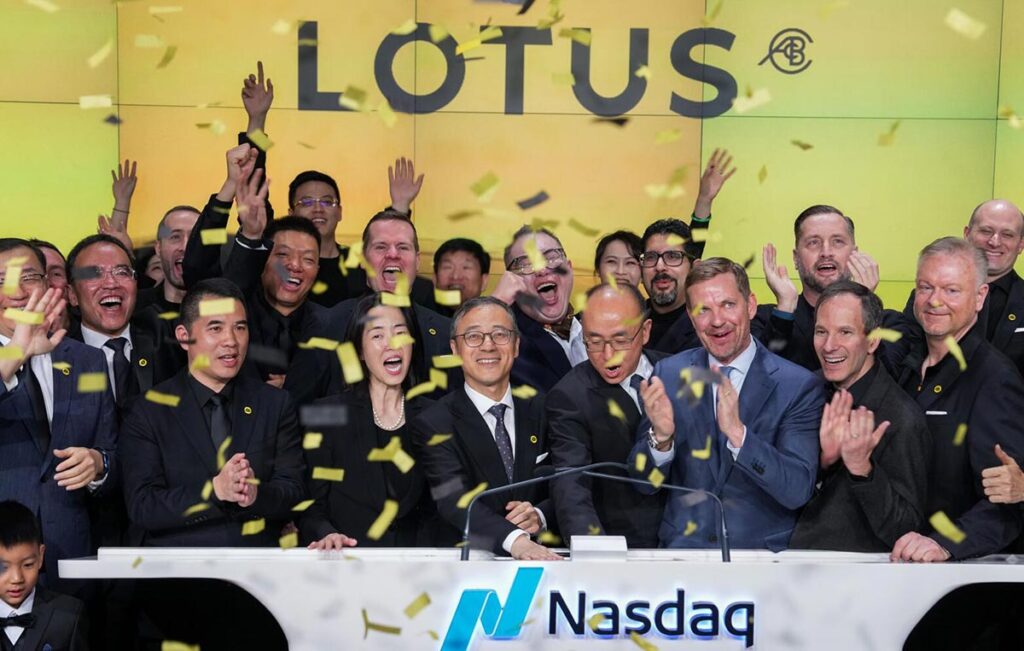Geely-Owned Lotus Technology Makes Nasdaq Debut with SPAC Merger