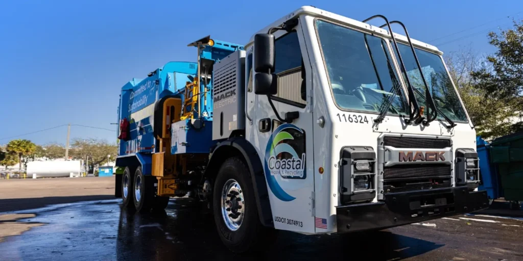 Pompano Beach, Florida Introduces First Electric Garbage Truck