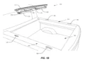 rivian bed rack system patent image 100913823 h 120x86 - Rivian Files Patent for Stowable Bed and Roof Rack System for Pickups and SUVs