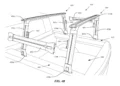 rivian bed rack system patent image 100913835 h 120x86 - Rivian Files Patent for Stowable Bed and Roof Rack System for Pickups and SUVs