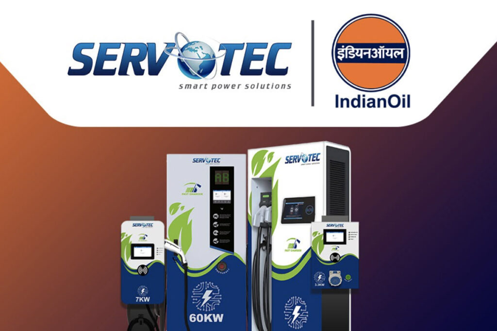 Servotech Power Systems Secures Major Order for DC Fast EV Chargers from Indian Oil Corporation Limited