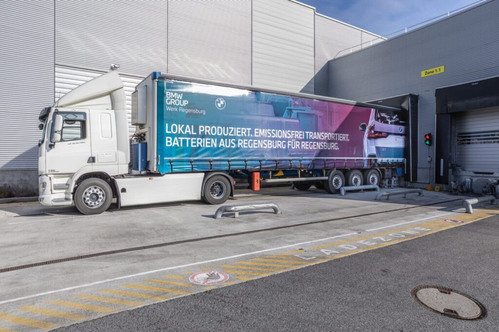 BMW Introduces Electric Trucks for Deliveries at Regensburg Plant