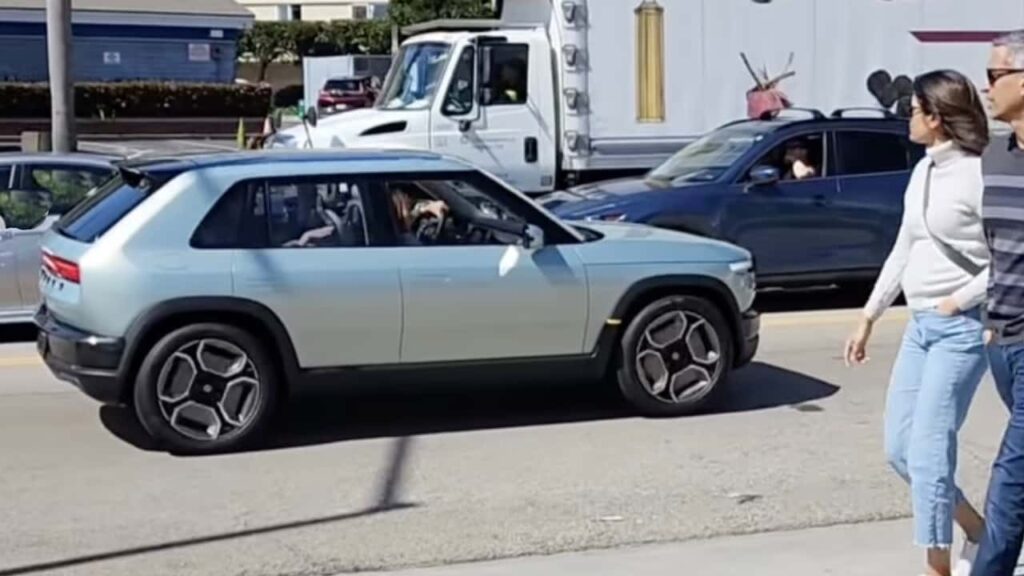 Rivian’s R2 and Surprise R3 Spotted Driving on Public Roads, Offering Size Comparisons