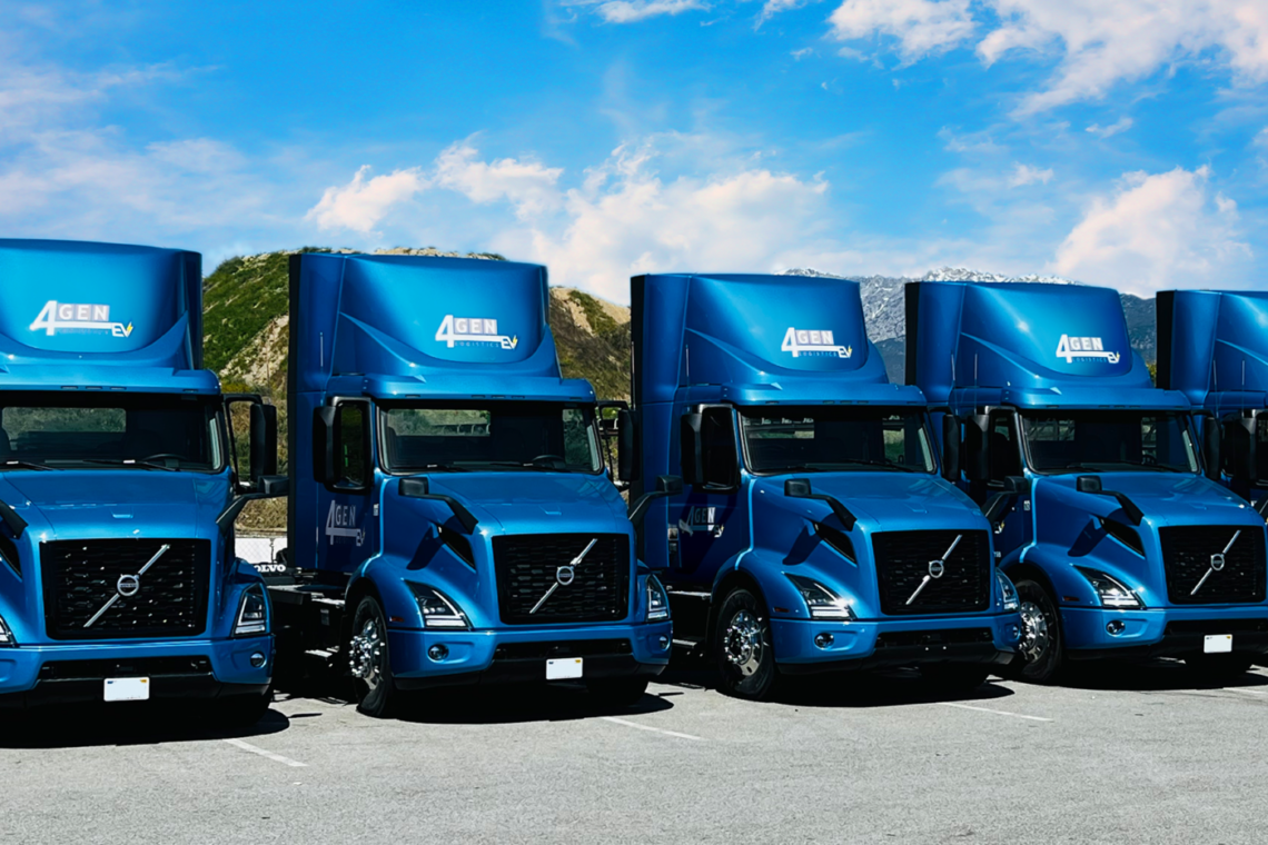 4 Gen Logistics Expands Electric Truck Fleet with 41 Volvo Trucks in ...