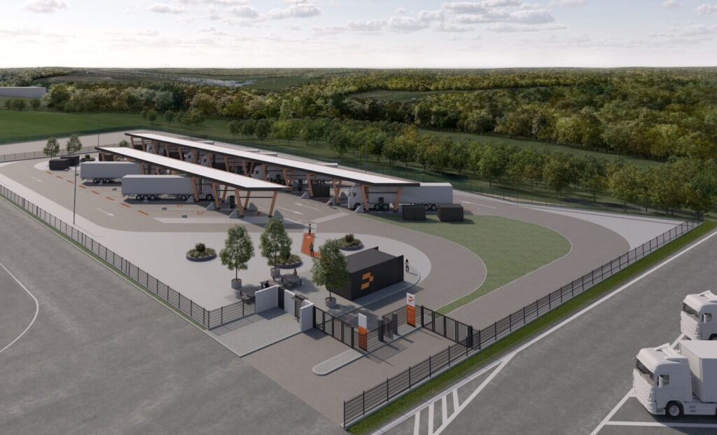 Milence to Open First Truck Charging Parks in Germany, Boosting Electrification Efforts