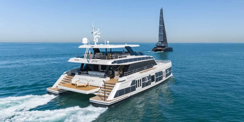 Sunreef Yachts Integrates Recycled PET Bottles into Solar Electric Yacht Production