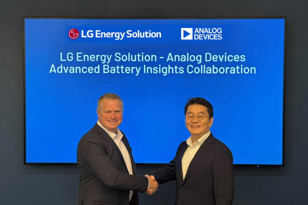 LG Energy Solution and Analog Devices Inc. Collaborate on Fast-Charging Technologies for Electric Vehicles