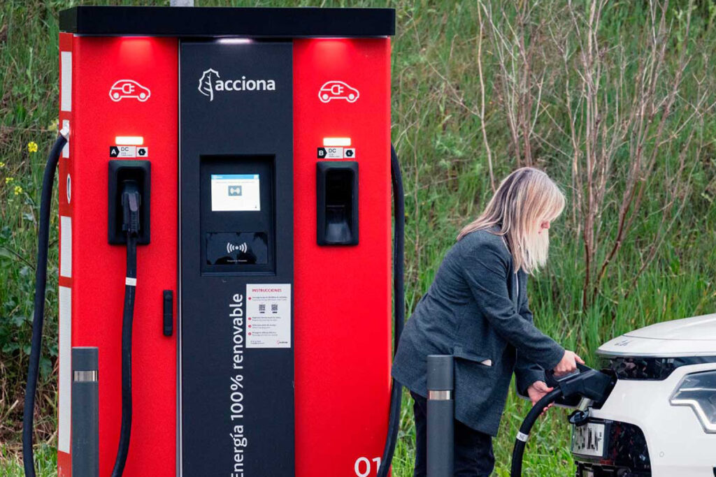 Acciona Energia Plans to Install 1,000 New EV Charging Points in Spain