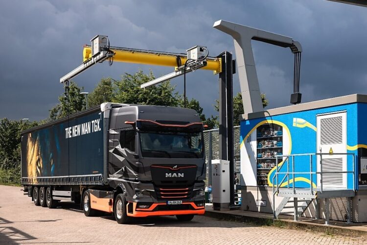 Shell Installs First Megawatt Charging System for Electric Trucks and Ships