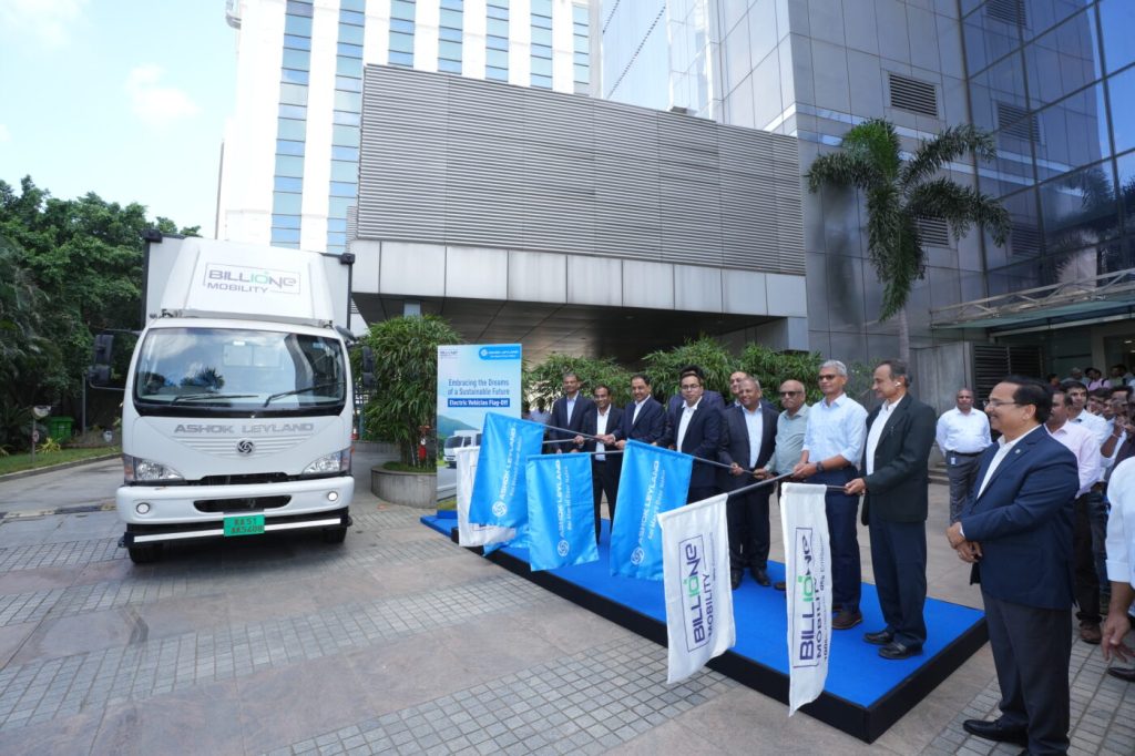 Ashok Leyland Delivers Electric Trucks to Billion Electric Mobility