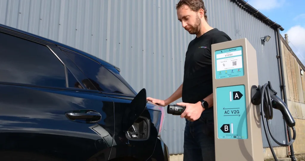 UK Trials Vehicle-to-Grid Charging to Lower Energy Costs and Emissions with New AC Technology