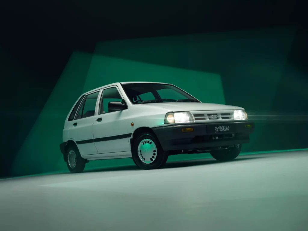 Kia Celebrates 80th Anniversary with Unique Electric Restomod of 1996 Pride