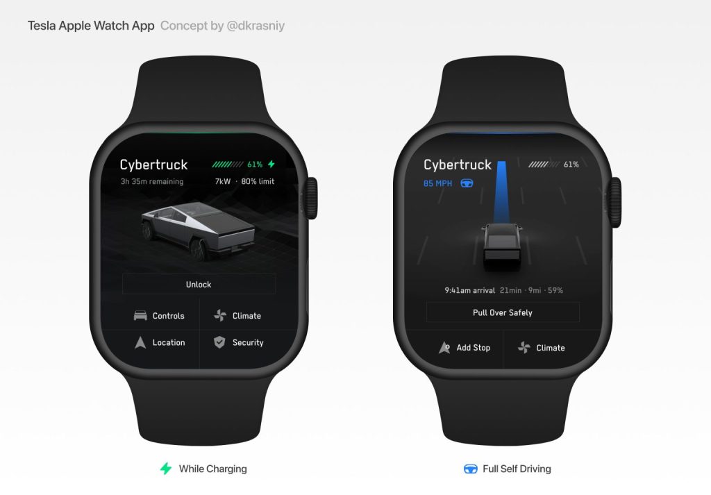 Coding Details Reveal Tesla’s Progress Toward Smartwatch App Integration