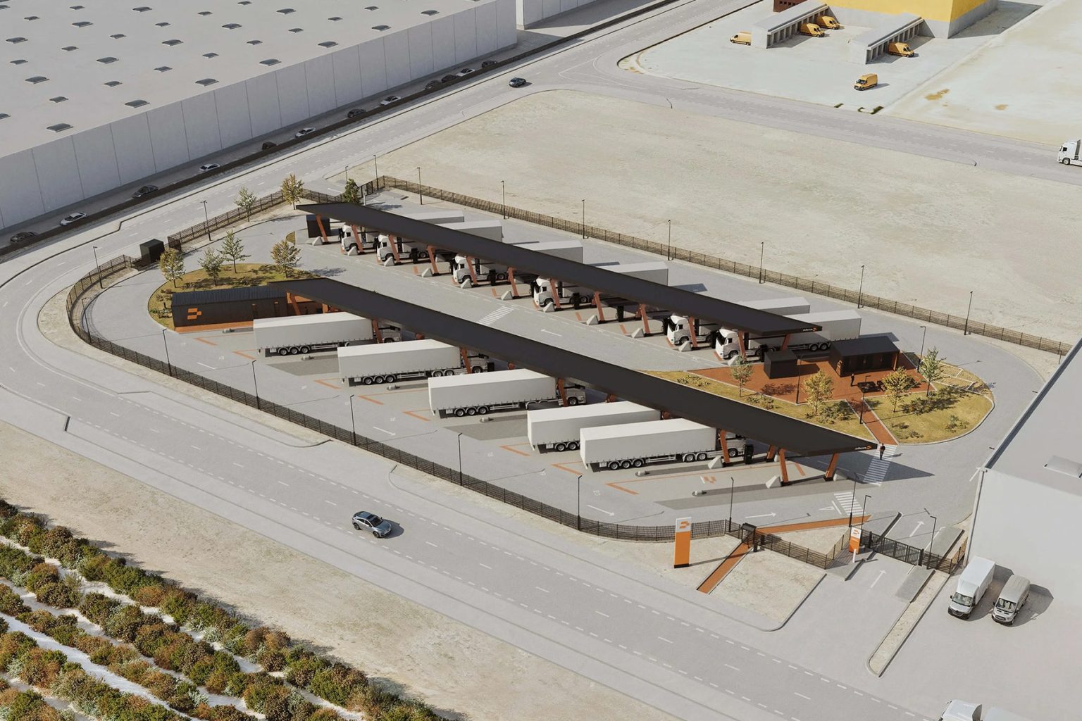 Milence to Open First Truck Charging Hub in Spain by 2025