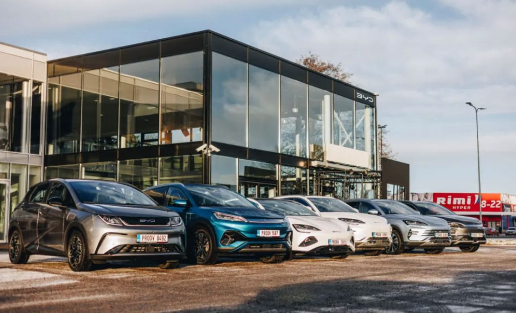 BYD Expands into Estonia, Local Deliveries Set to Begin in Early 2025
