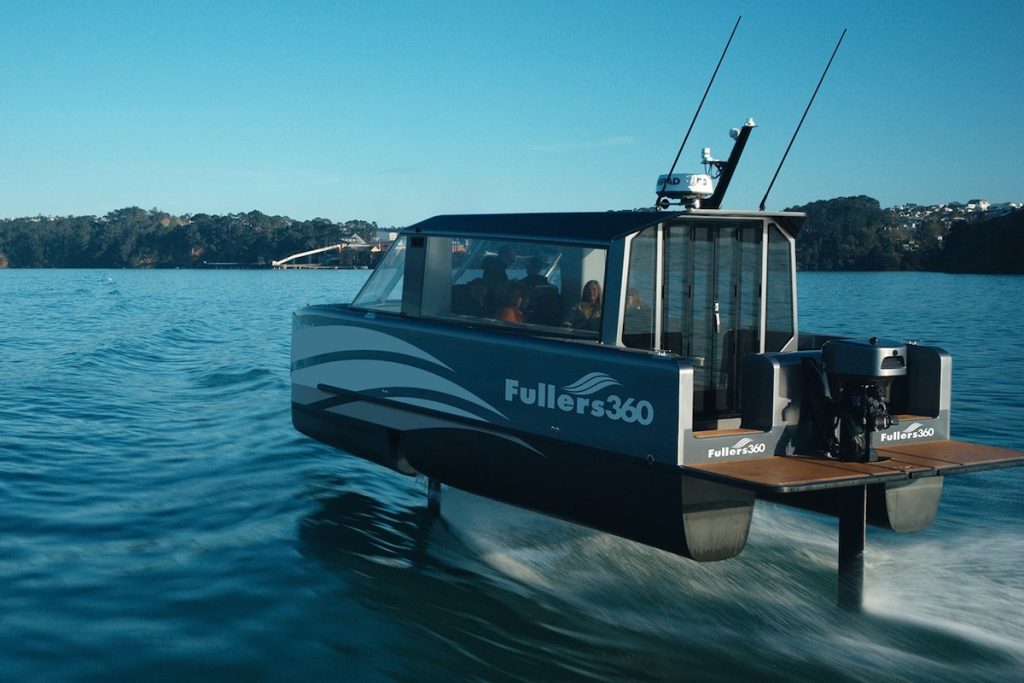 Vessev’s VS-9 Electric Hydrofoil Receives Commercial Approval for Auckland Service