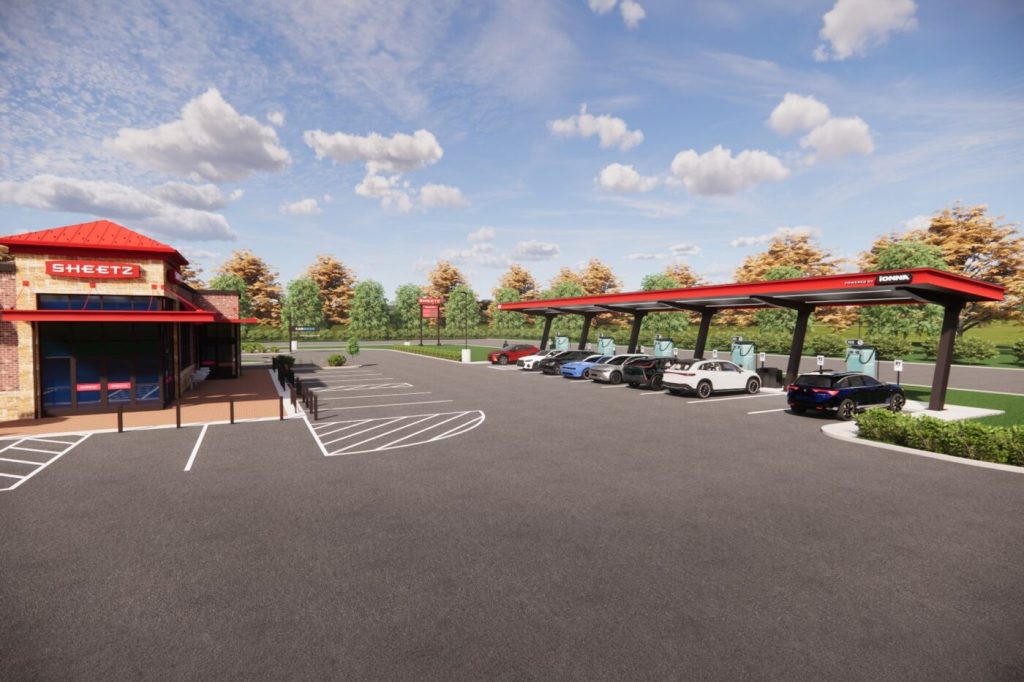 Ionna Partners with Sheetz to Build 50 EV Charging Parks Across U.S. by 2026