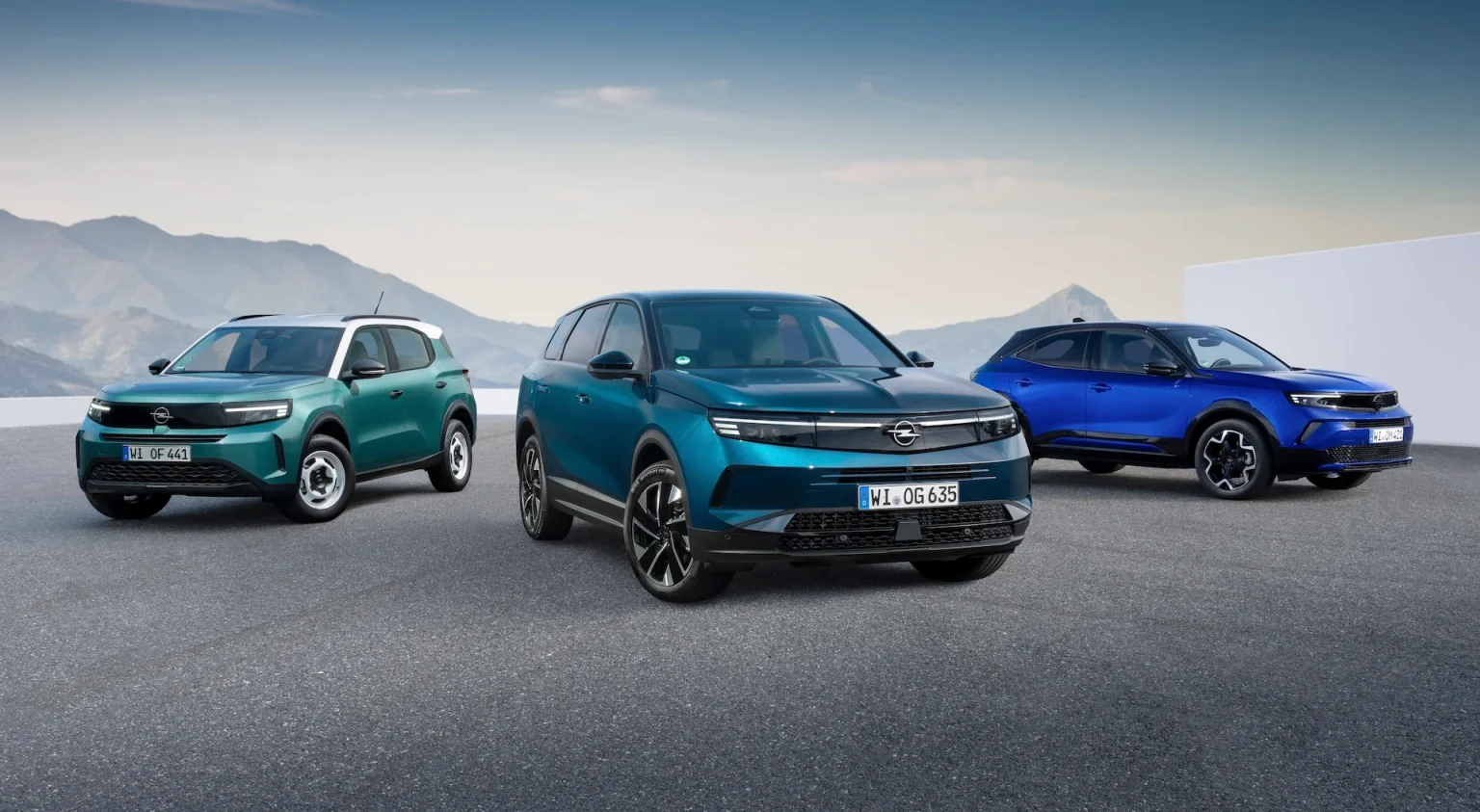 Opel Launches Diverse SUV Lineup with Electric and Hybrid Options: Grandland, Frontera, and Mokka Models