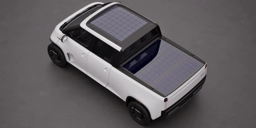 TELO Trucks Partners with Aptera to Integrate Solar Panels into MT1 Electric Pickup