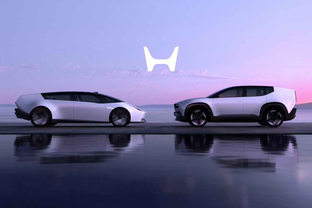 Honda Unveils Prototypes for Its New Electric Vehicle Series at CES 2025