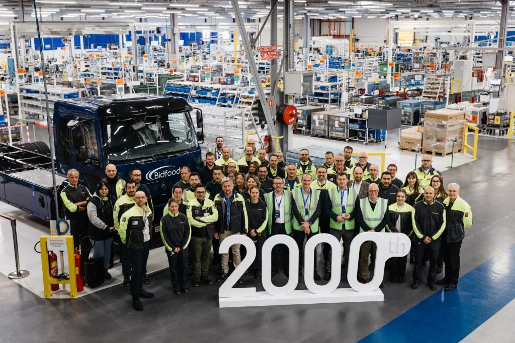 Bidfood Expands Electric Fleet with 25 More Renault Trucks as Renault Celebrates 2,000th Electric Truck