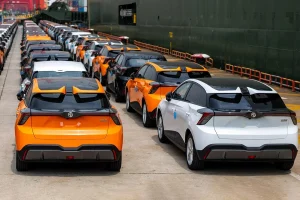 MG Motor Electric Vehicle Export China