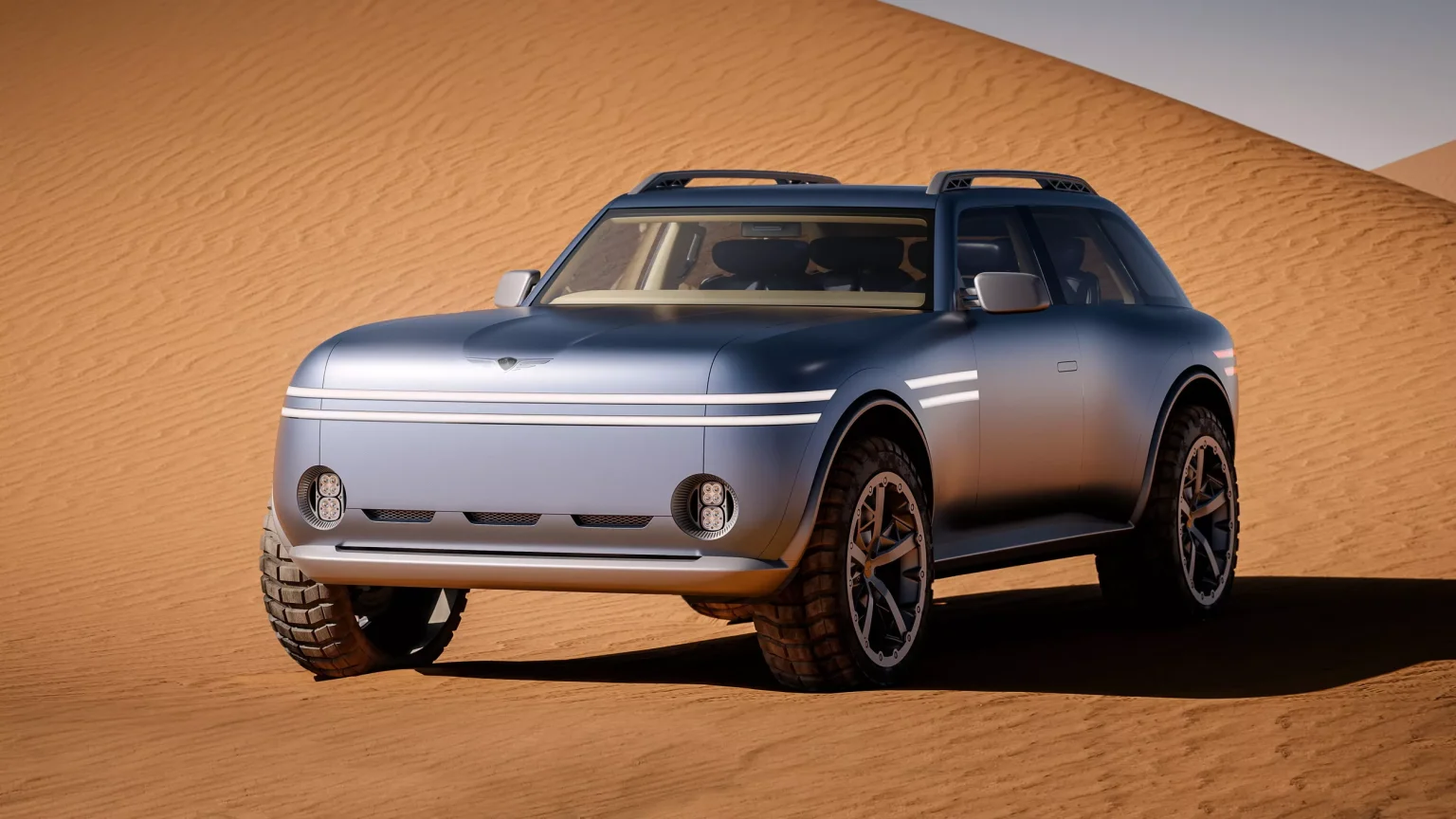 Genesis X Gran Equator Concept Combines Overlanding Spirit with Luxury